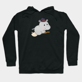 Hippo Witch Hoodie